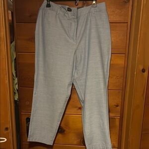 Talbots Light Blue capris